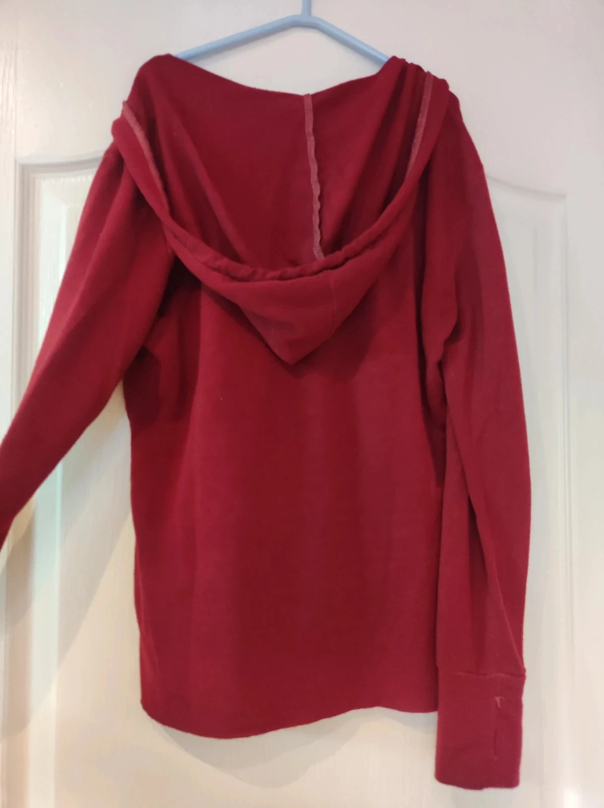 Sweat a capuche bordeaux hard rock – photo 2